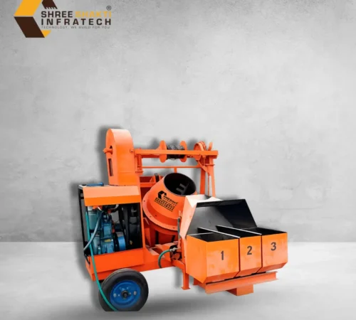 3 Bin Mixer Lift with Hydraulic Hopper