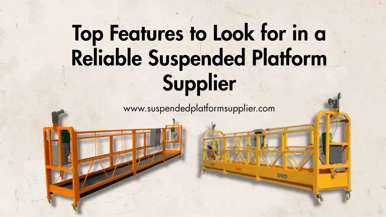 Suspended Platform Manufacturer
