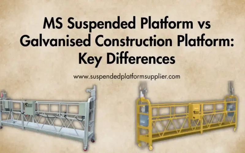 Suspended Platform Manufacturer