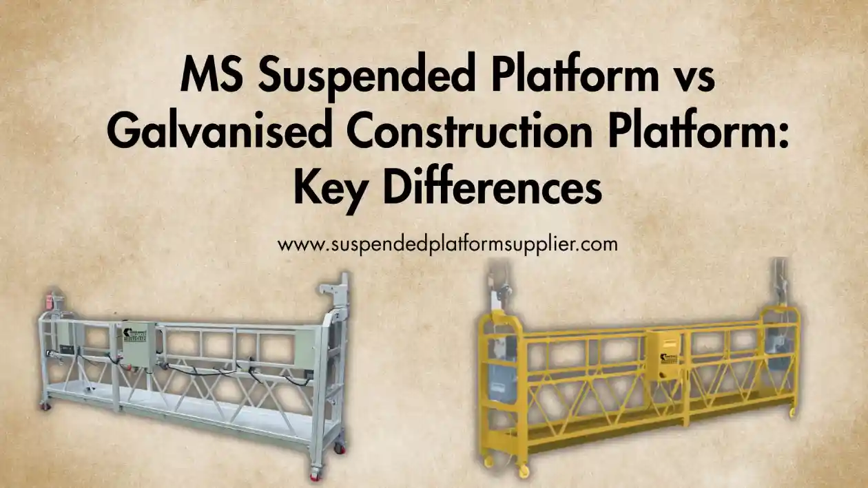 Suspended Platform Manufacturer