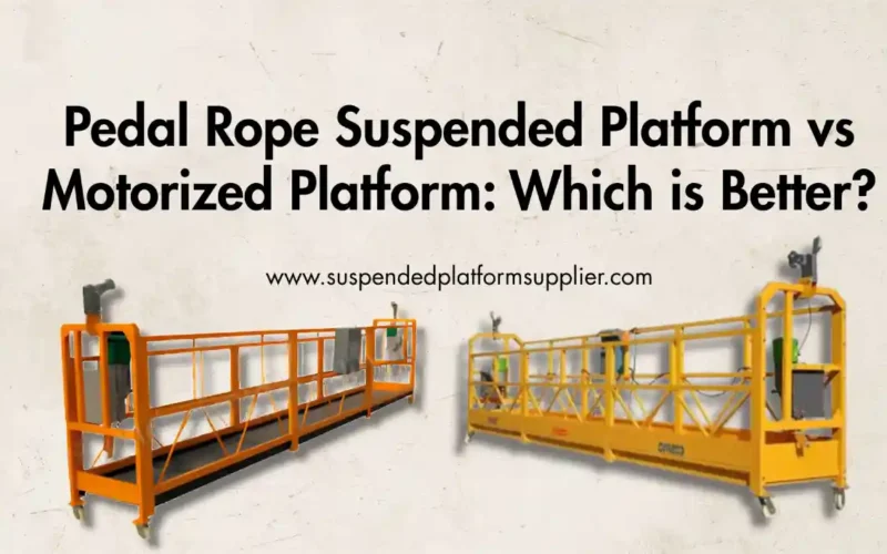 Suspended Platform Manufacturer