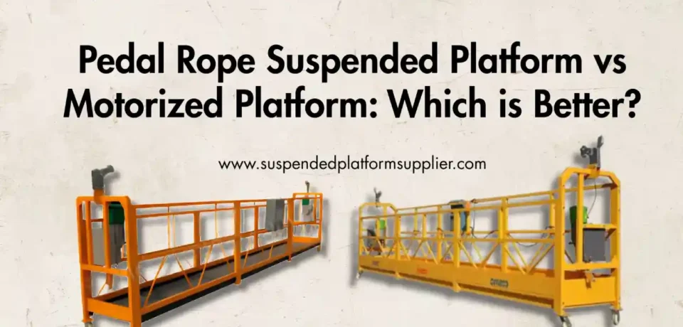 Suspended Platform Manufacturer
