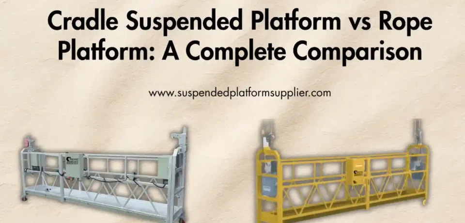 Suspended Platform Manufacturer