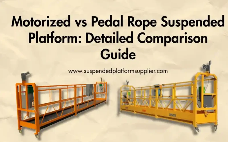 Suspended Platform Manufacturer